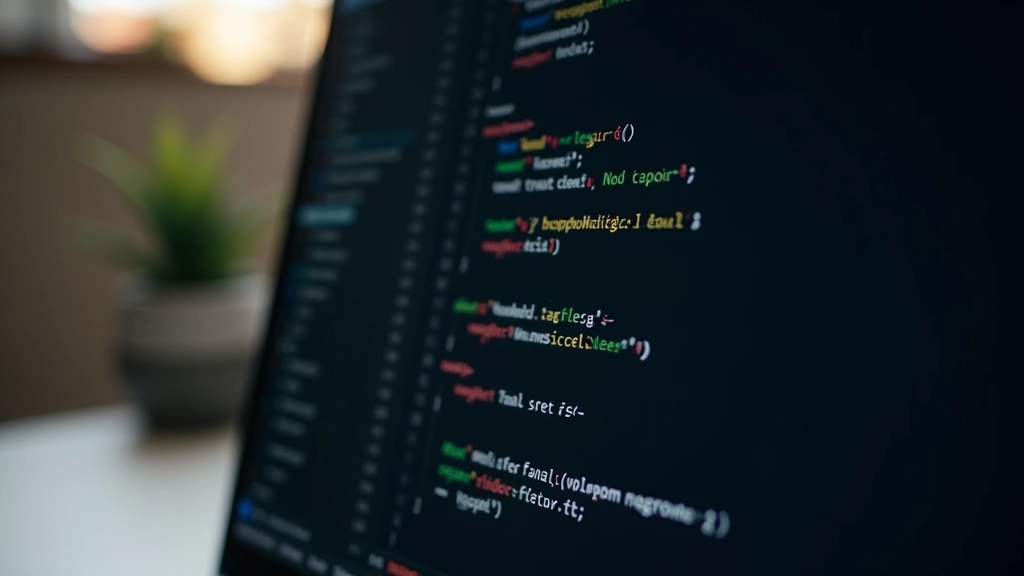 Code-Editor zeigt HTML und CSS für Split-Screen-Layout mit Flexbox-Struktur auf dunklem Hintergrund